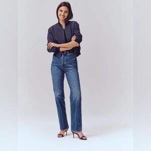 Carla High Rise Straight Jean